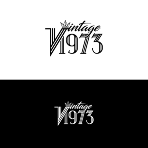 Vintage 1973 | Logo-Design von Graphic Bricks
