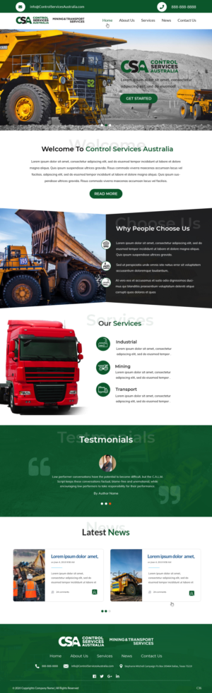 Web Design by pb for this project | Design: #23378060