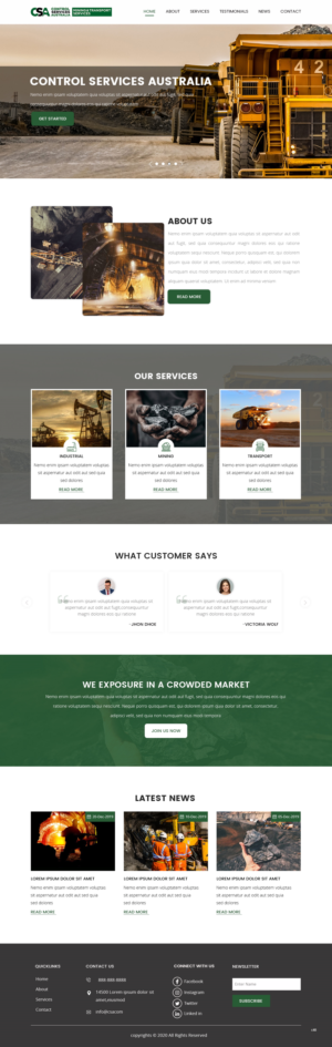 Web Design by pb for this project | Design: #23378061