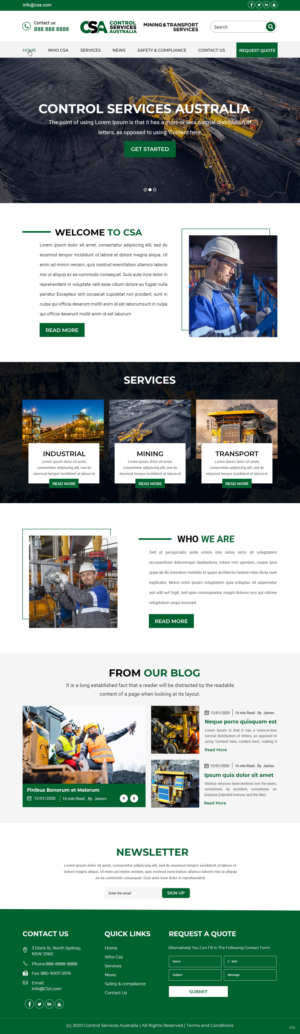 Web Design by pb for this project | Design: #23378065
