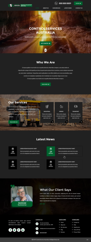 Web Design by pb for this project | Design: #23378076