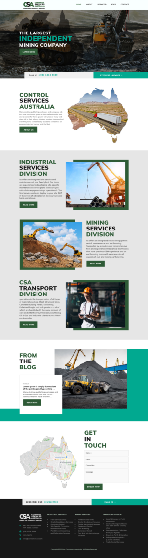 Web Design by sai.designer87 for this project | Design #23389594