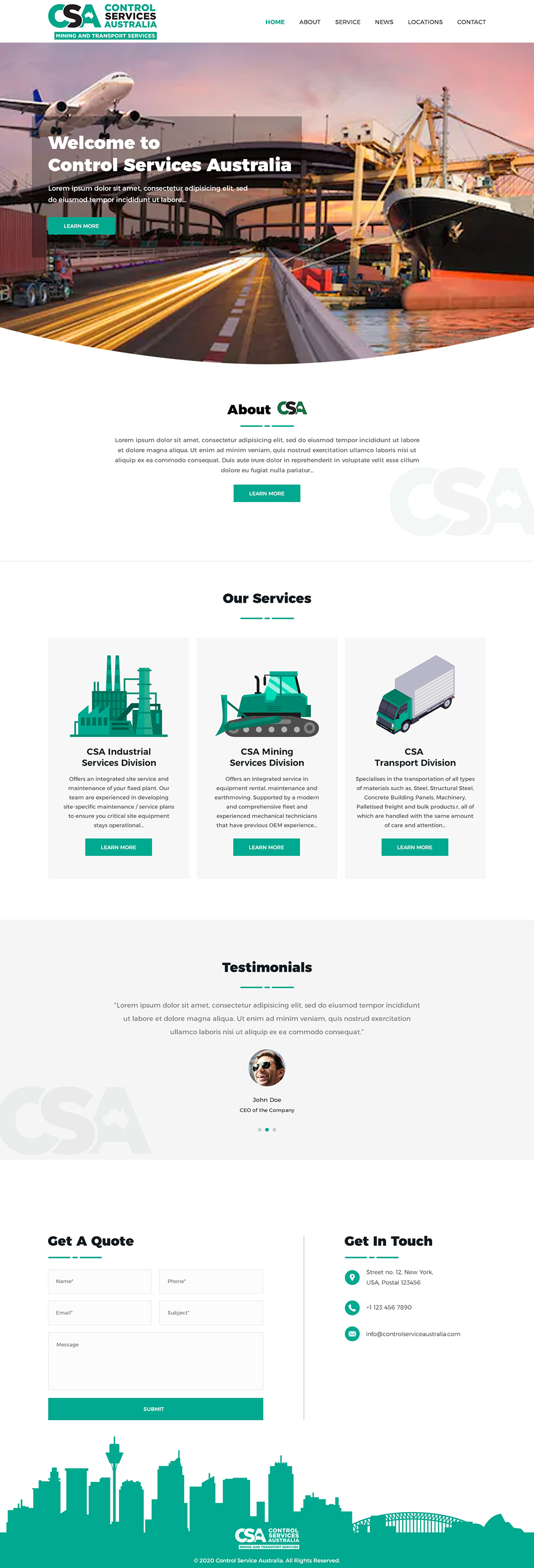 Diseño Web por Mukarram Haidari para este proyecto | Diseño #23388138