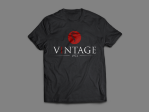 vintage 1973 | Logo Design by CreativeBaba