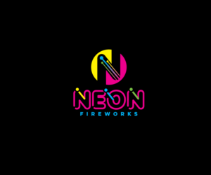 Neon Fireworks | Logo-Design von Buck Tornado