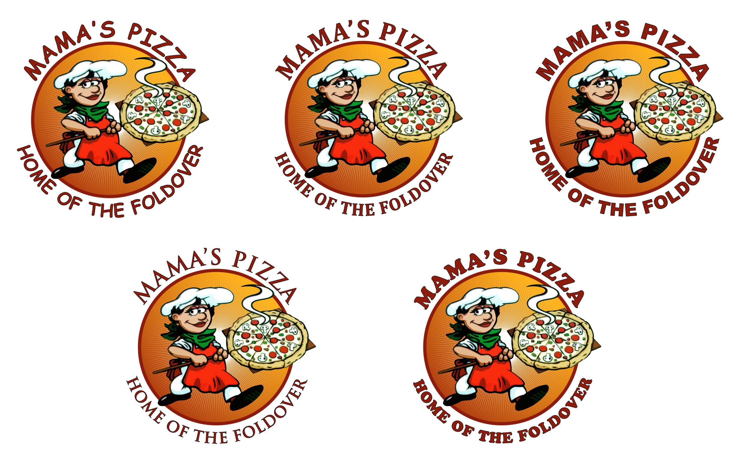 Logo-Design von Elizaveta M für Bruno's Pizzeria / Varsity Club | Design #23384513