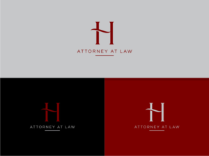"H" & "Attorney at Law" | Logo Design by Atvento Graphics