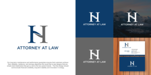 "H" & "Attorney at Law" | Logo Design by R Graphic