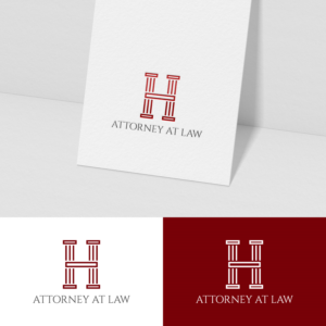 "H" & "Attorney at Law" | Logo Design by H-H Arts