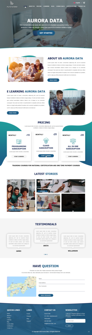Web Design by pb for DHCN Inc. | Design: #23390130