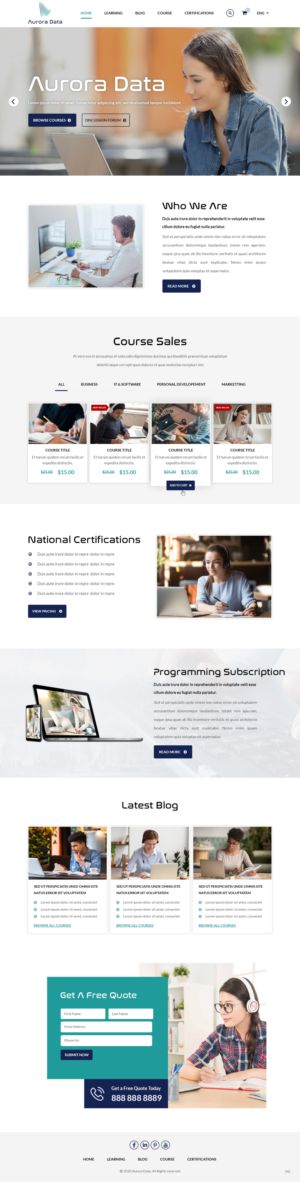 Web Design by pb for DHCN Inc. | Design: #23390155