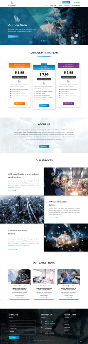 Web Design by pb for DHCN Inc. | Design: #23390156