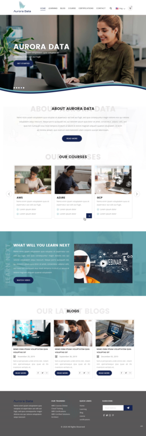 Web Design by pb for DHCN Inc. | Design: #23390157