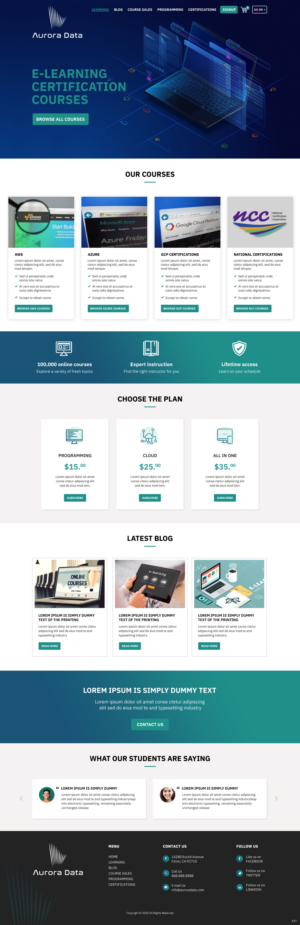 Web Design by pb for DHCN Inc. | Design: #23390165