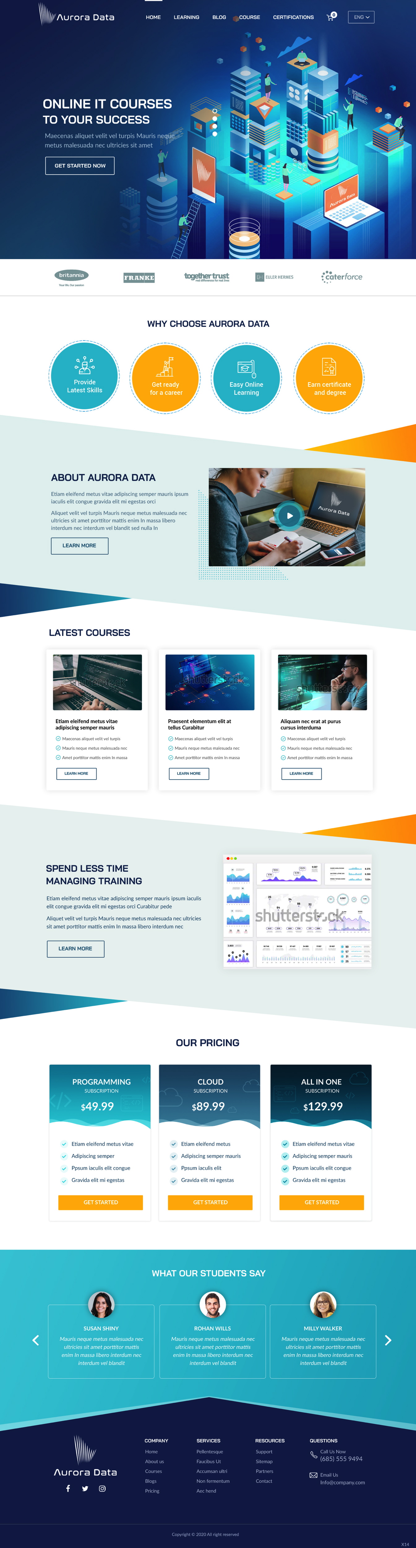 Web Design by pb for DHCN Inc. | Design #23390166