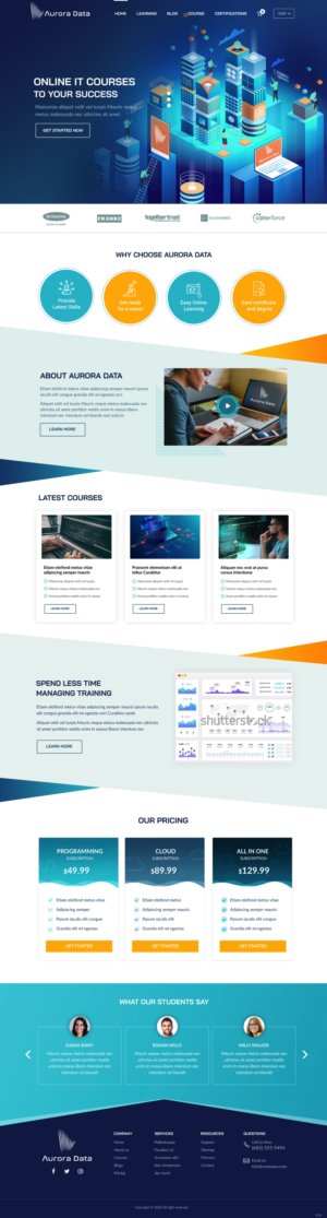 Web Design by pb for DHCN Inc. | Design: #23390166