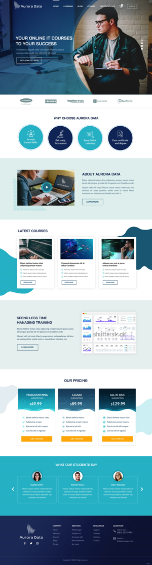 Web Design by pb for DHCN Inc. | Design: #23390167