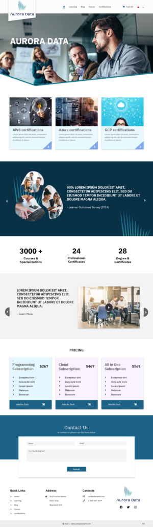 Web Design by pb for DHCN Inc. | Design: #23392897