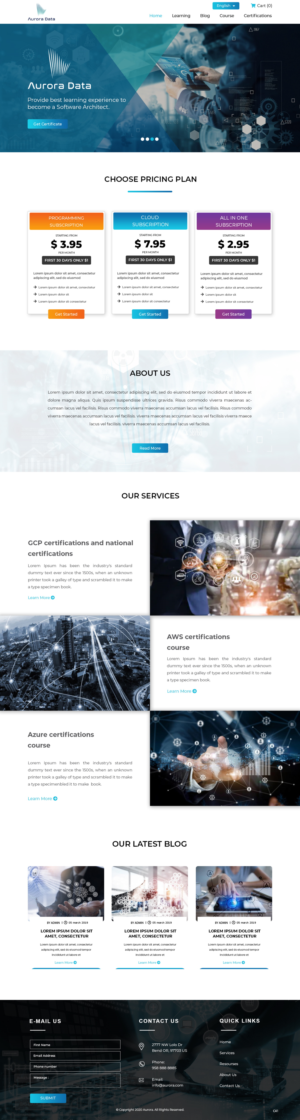 Web Design by pb for DHCN Inc. | Design: #23425173