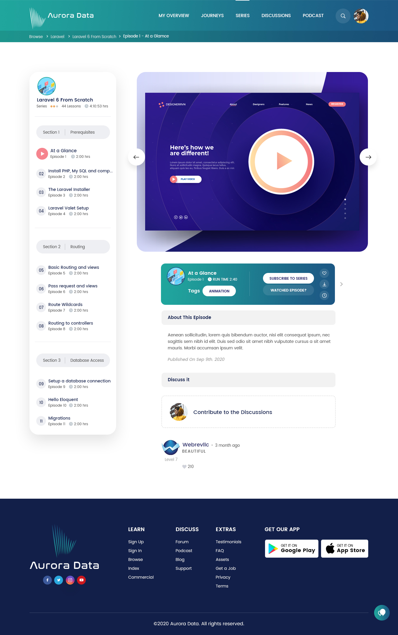 Web Design by NZ Creatives for Aurora Data LLC | Design #23422133