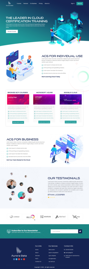 Web Design by nzdesigners for DHCN Inc. | Design: #23422143
