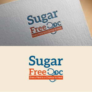 Sugar Free Doc "Every meal is a chance to heal" | Logo Design by Anas Q