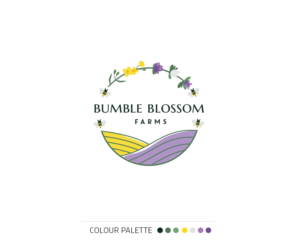 Bumble Blossom Farms | Logo Design by Birdcage