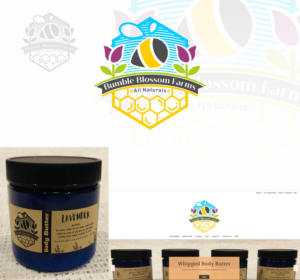 Bumble Blossom Farms | Logo Design by adjeiiBlack