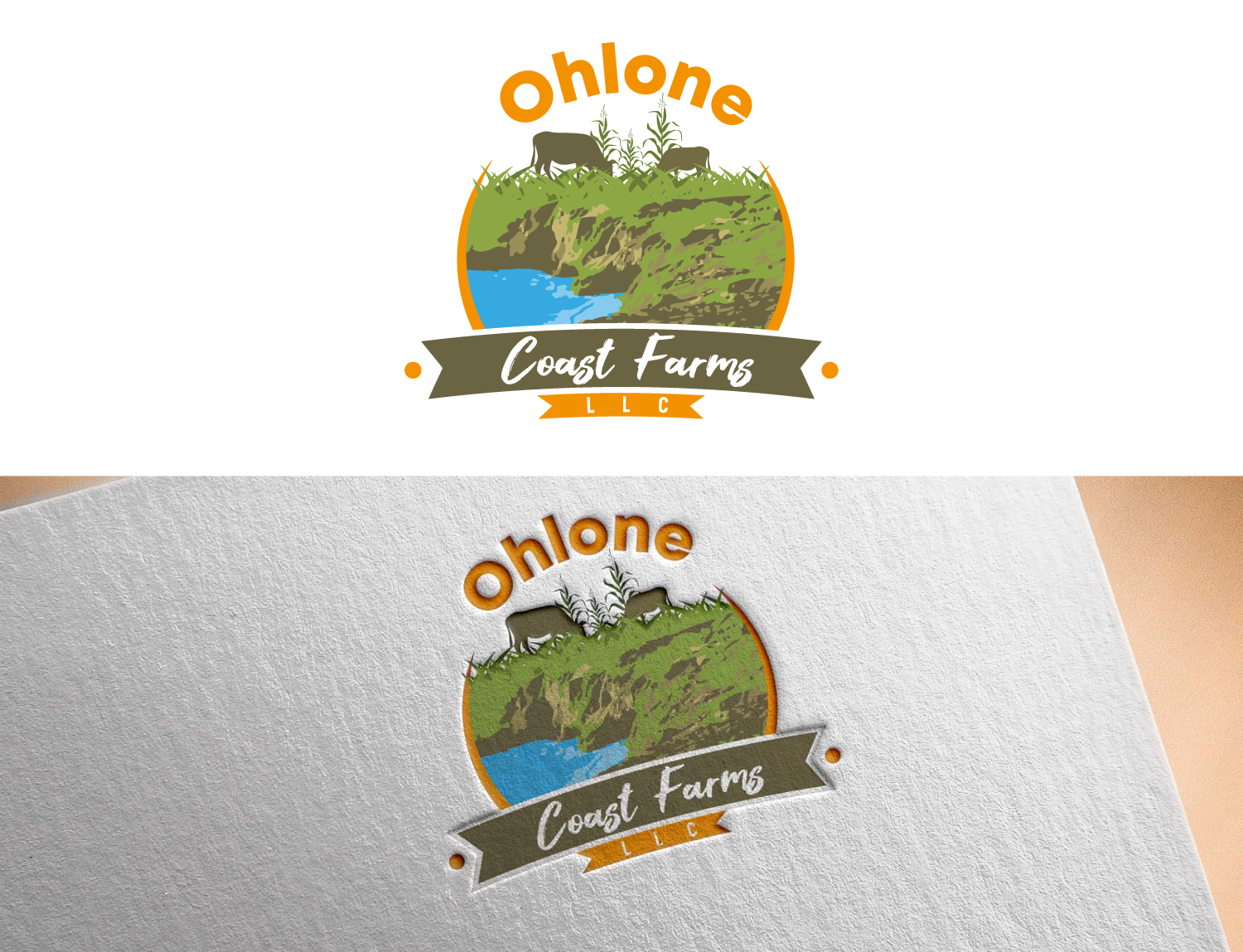 Logo Design by IHefney for Ohlone Coast Farms, LLC | Design #23384610