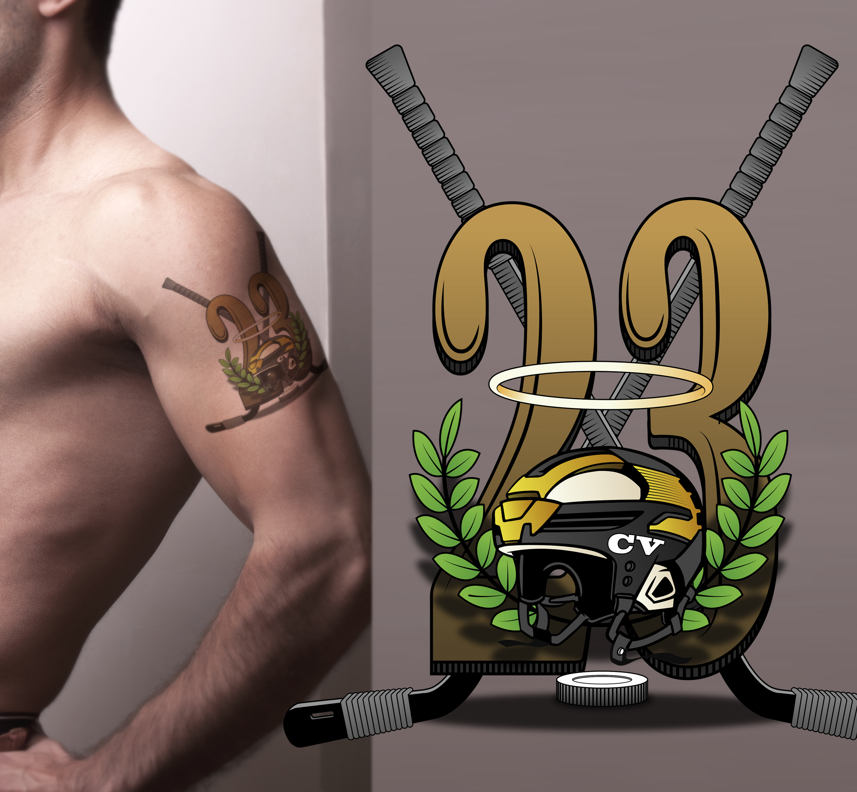 Tattoo Design by BLESS-IDN for this project | Design #23385594