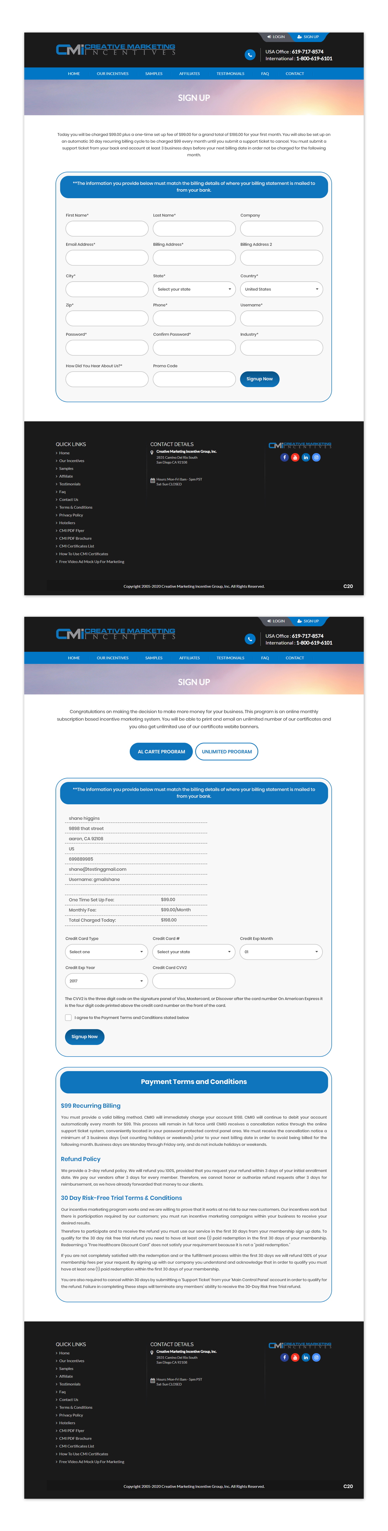 Web Design by pb for Shane | Design #23390186