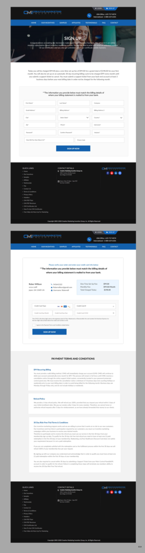 Web Design by pb for Shane | Design: #23390194