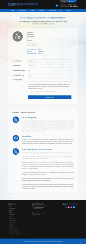 Web Design by pb for Shane | Design: #23401893