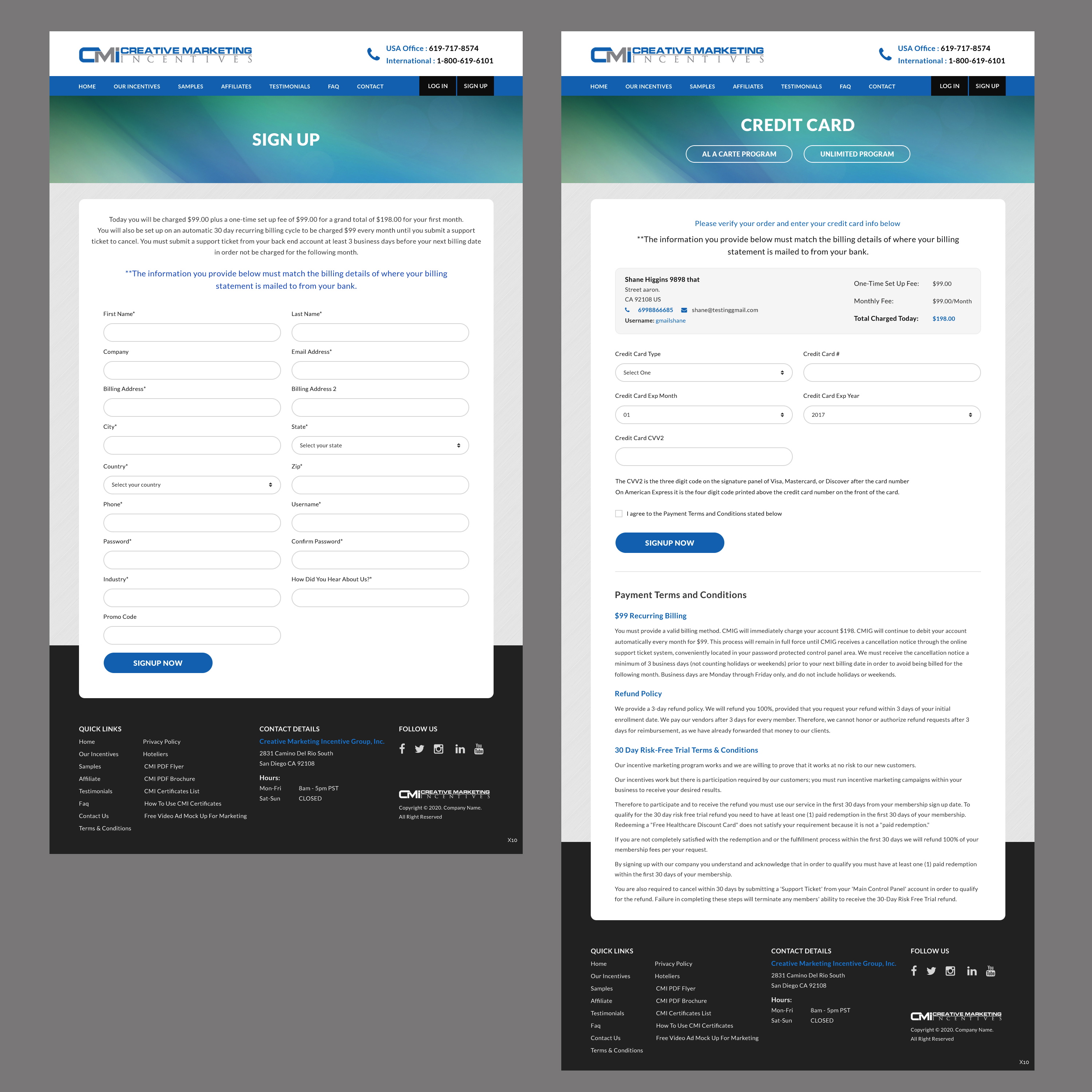 Web Design by pb for Shane | Design #23401897