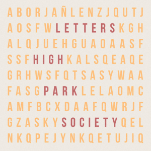High Park Society Letters EP Design Cover