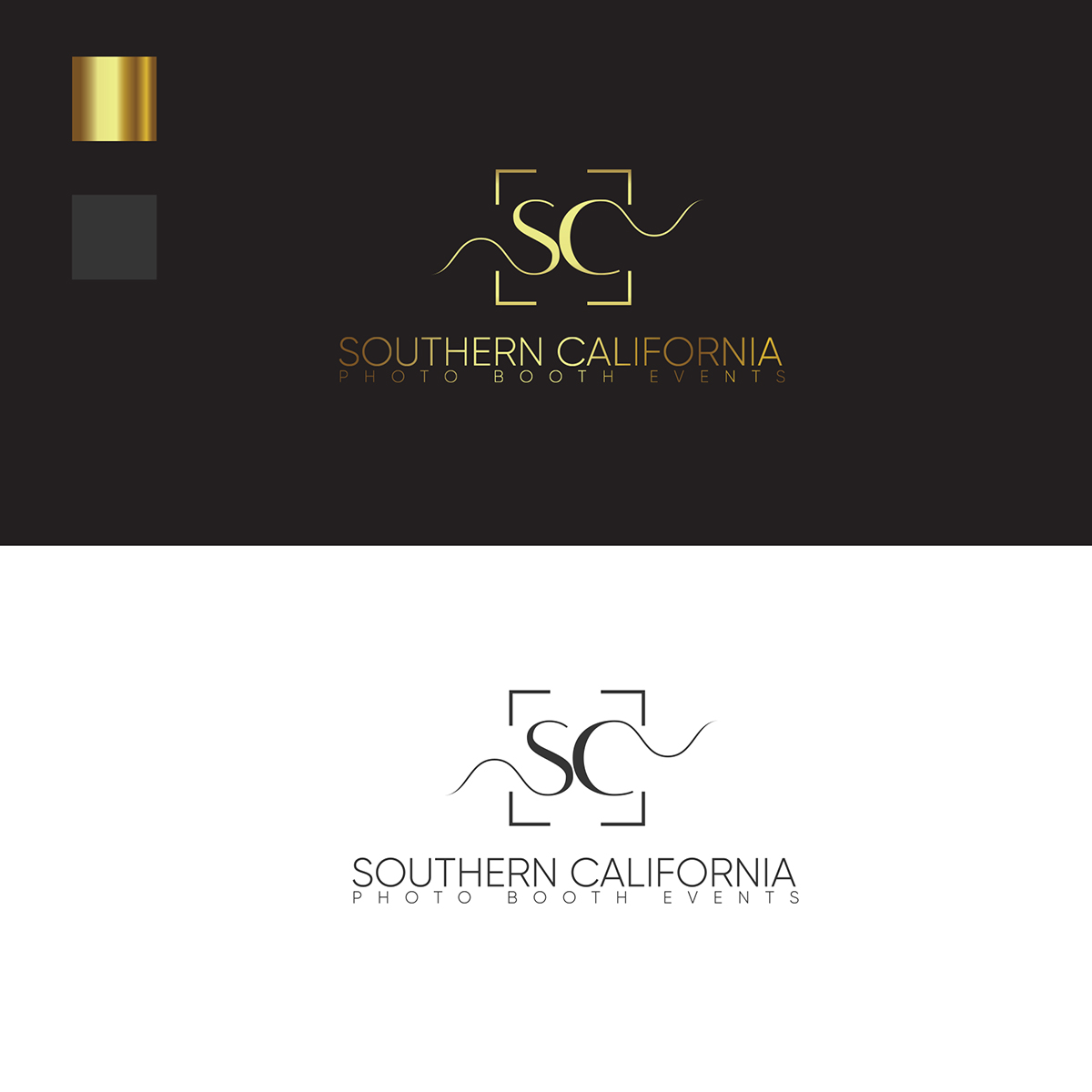 Logo Design by IdentsArt for Southern California Photo Booth Events | Design #23389940