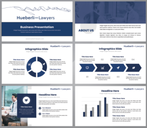Design de PowerPoint par Best Design Hub pour Hueberli Lawyers AG | Design : #23417540