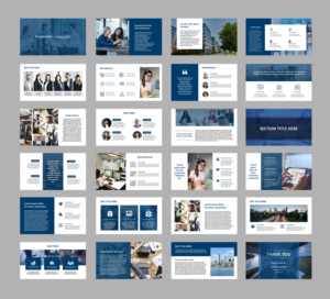 Design de PowerPoint par AbyJohns pour Hueberli Lawyers AG | Design : #23413656