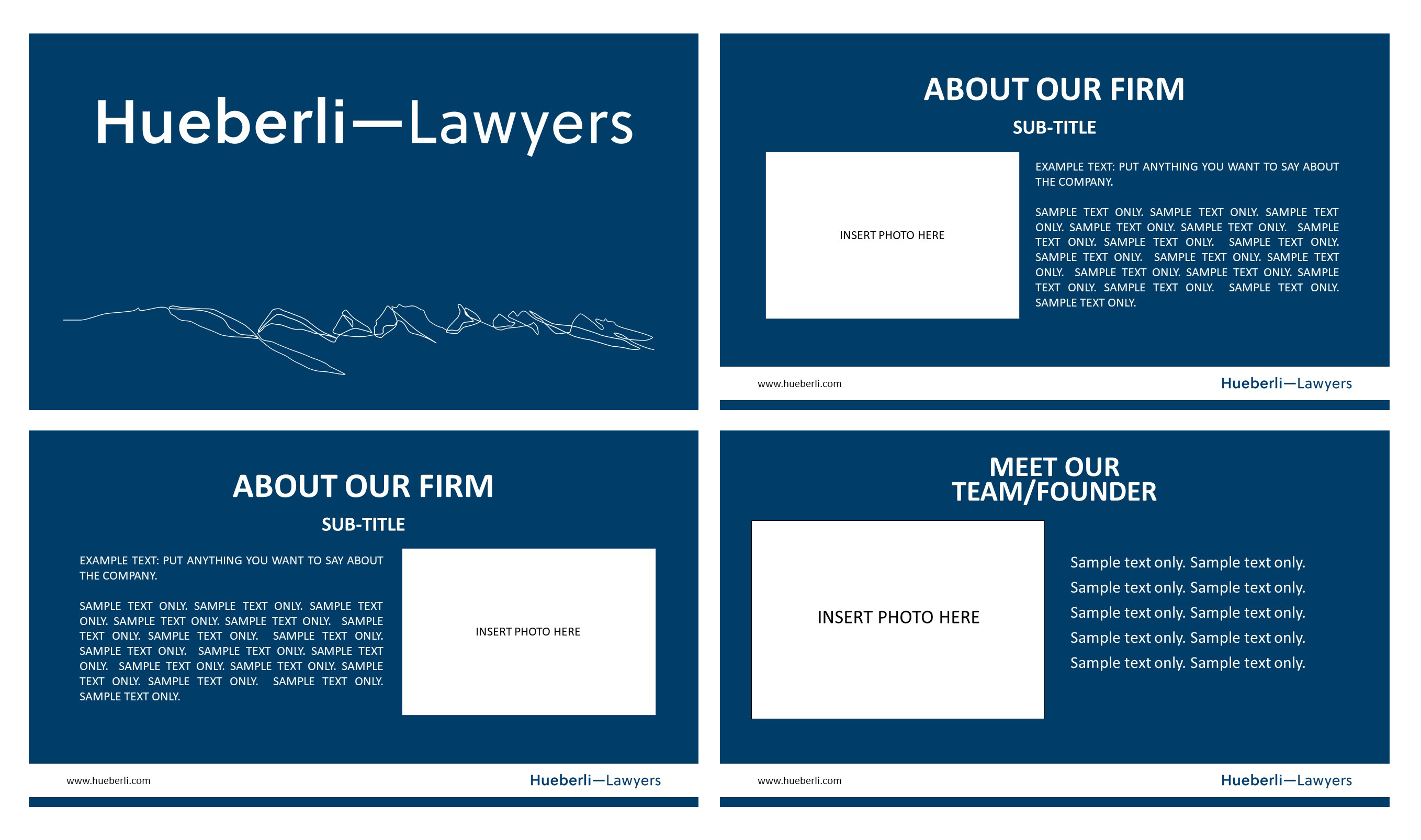 PowerPoint Design by jocaslozada for Hueberli Lawyers AG | Design #23408869