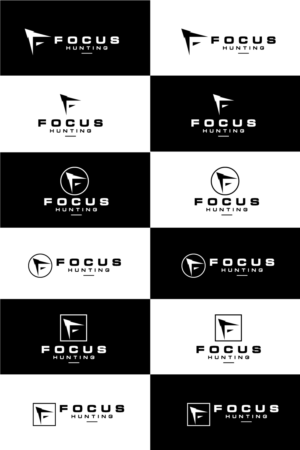 "FOCUS", "FOCUS HUNTING" | Logo Design by step forward 2