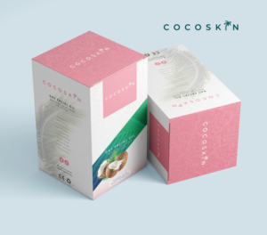 Feminine colorfull packaging for coconut skin care brand  | Packaging Design by Suren Amarathunga
