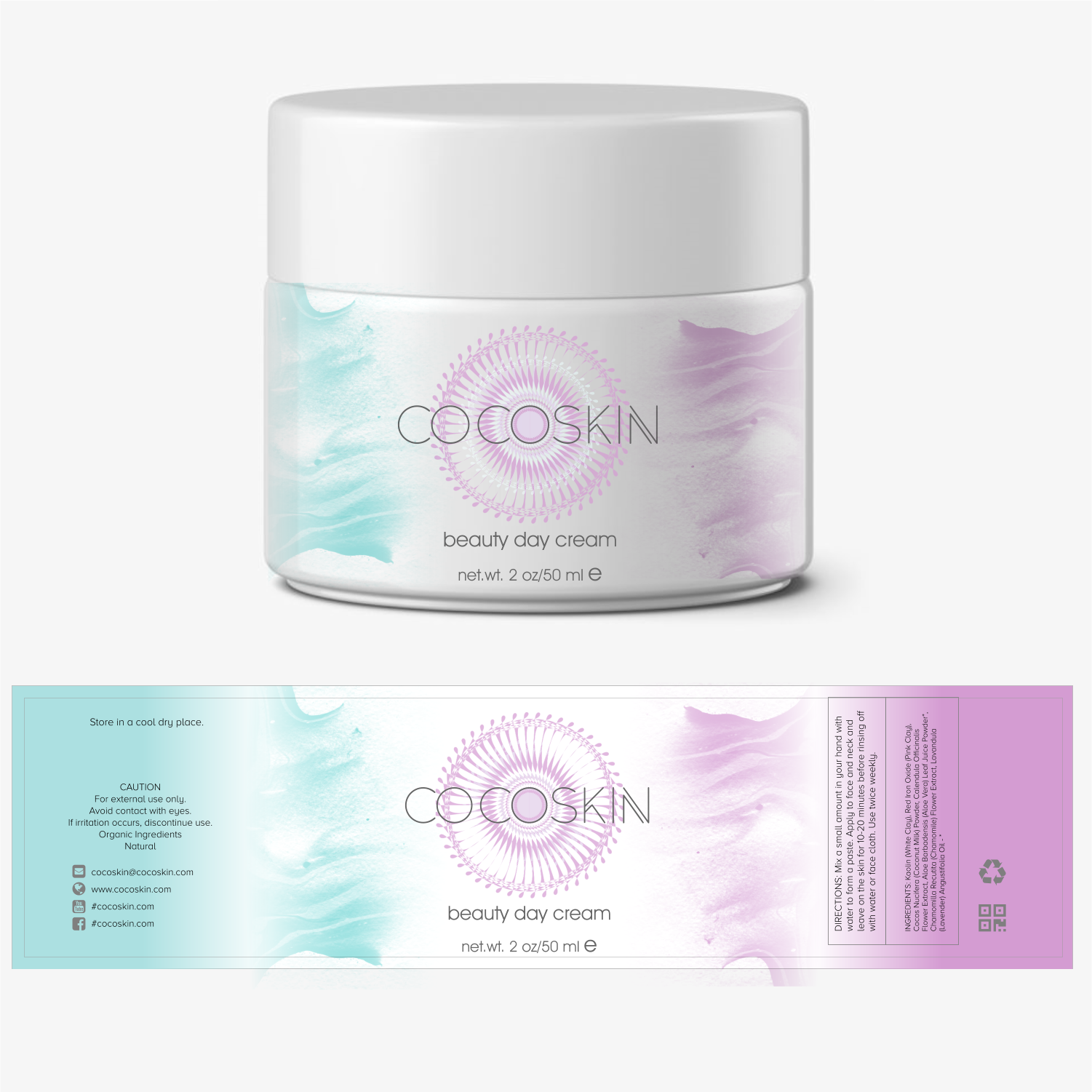 Verpackungs-Design von elveneclipse für Coco Skin Club | Design #23481759