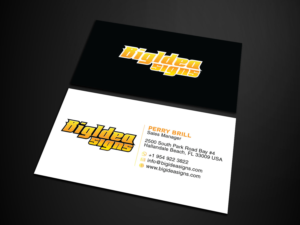 Business Card Design by Verified artistry (Design garden) for Bigidea Wraps Inc | Design: #23386366