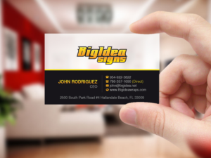 Business Card Design by Creations Box 2015 for Bigidea Wraps Inc | Design: #23396956