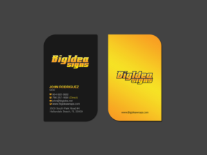 Business Card Design by Creations Box 2015 for Bigidea Wraps Inc | Design: #23396966