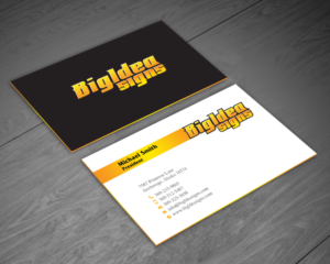 Visitenkarten-Design von chandrayaan.creative für Bigidea Wraps Inc | Design: #23388909