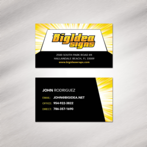 Business Card Design by NDSOdesign