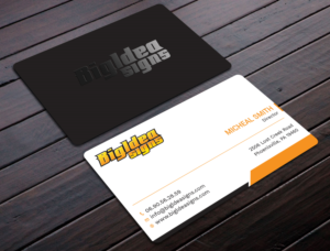 Business Card Design by Tripti Ranjan Gain for Bigidea Wraps Inc | Design: #23388111
