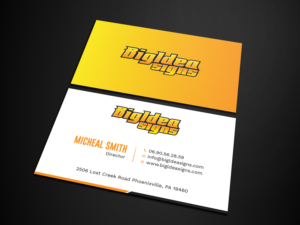 Business Card Design by Tripti Ranjan Gain for Bigidea Wraps Inc | Design: #23391505