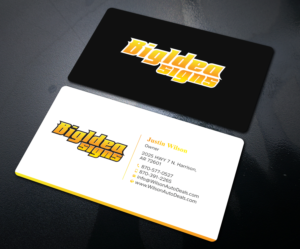 Diseño de Tarjeta de Presentación por Uttom 2 para Bigidea Wraps Inc | Diseño #23384450